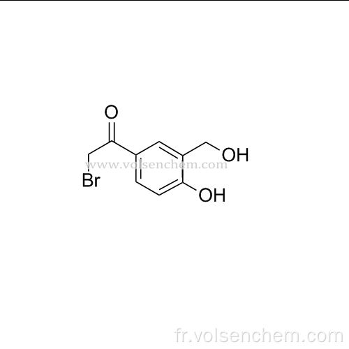 CAS 62932-94-9, Intermédiaire de Vilanterol 2-Bromo-1- [4-hydroxy-3- (hydroxyméthyl) phényl] éthanone